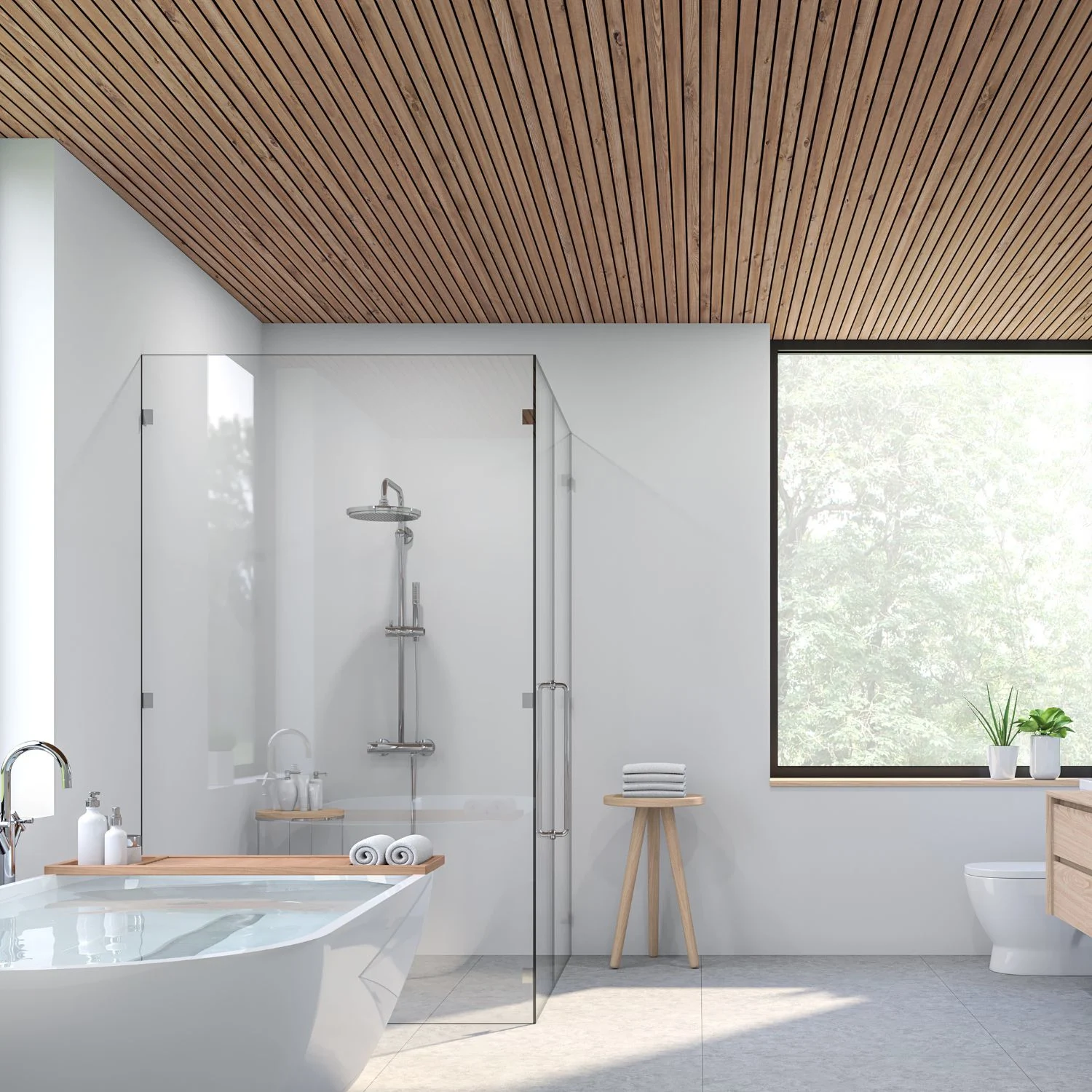 die perfekte badezimmer decke: design & installations-guide
