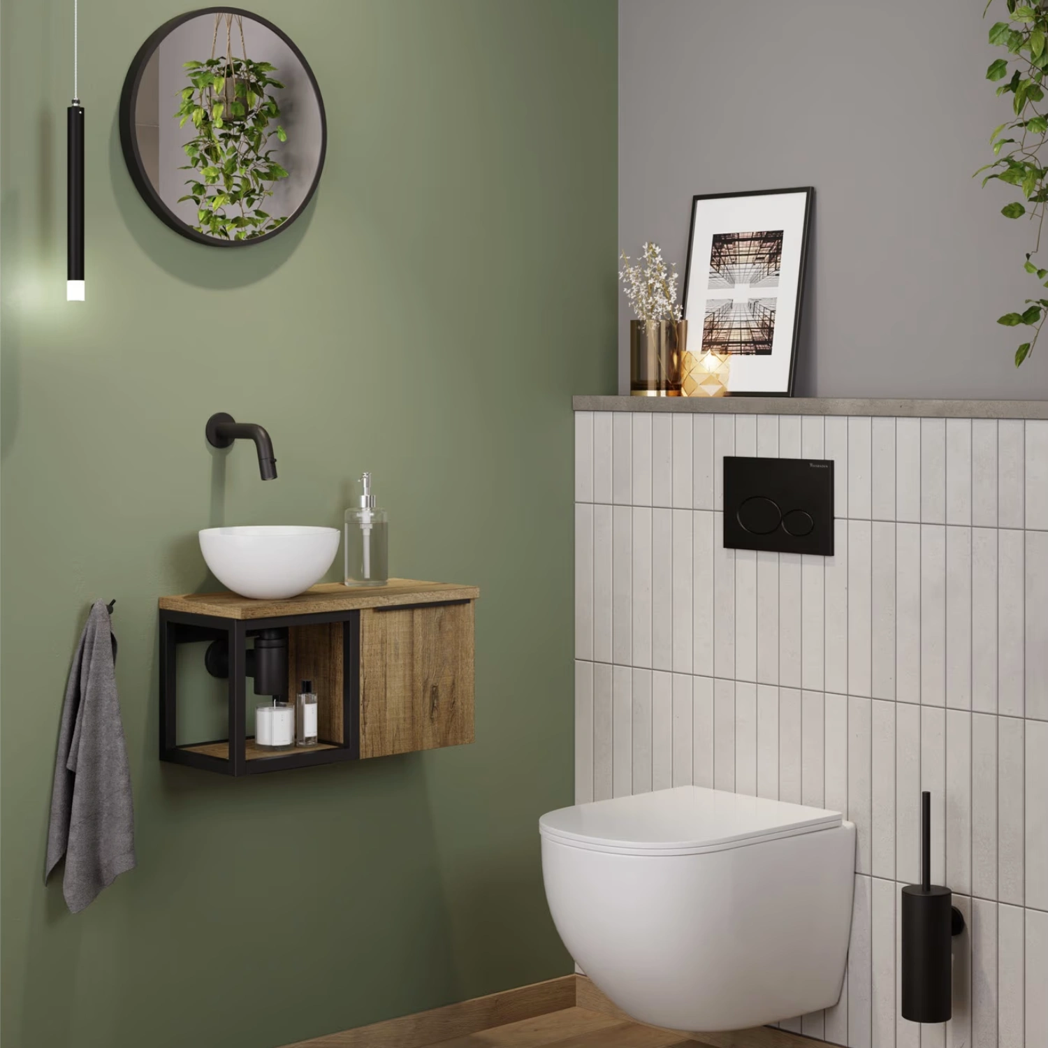 Mit guten Tipps dekoriertes Badezimmer