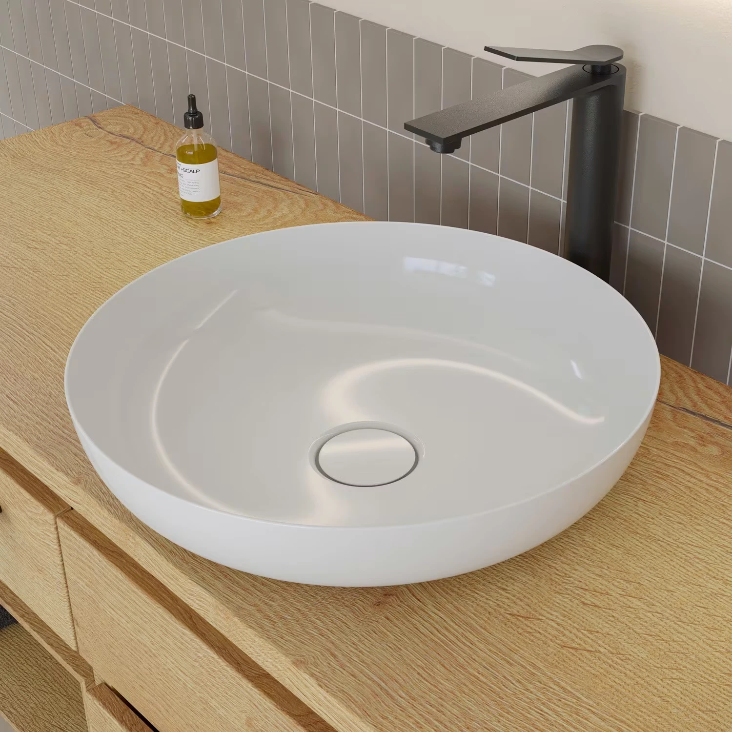 SCHÖNER WOHNEN Waschtisch-Schale in weiß