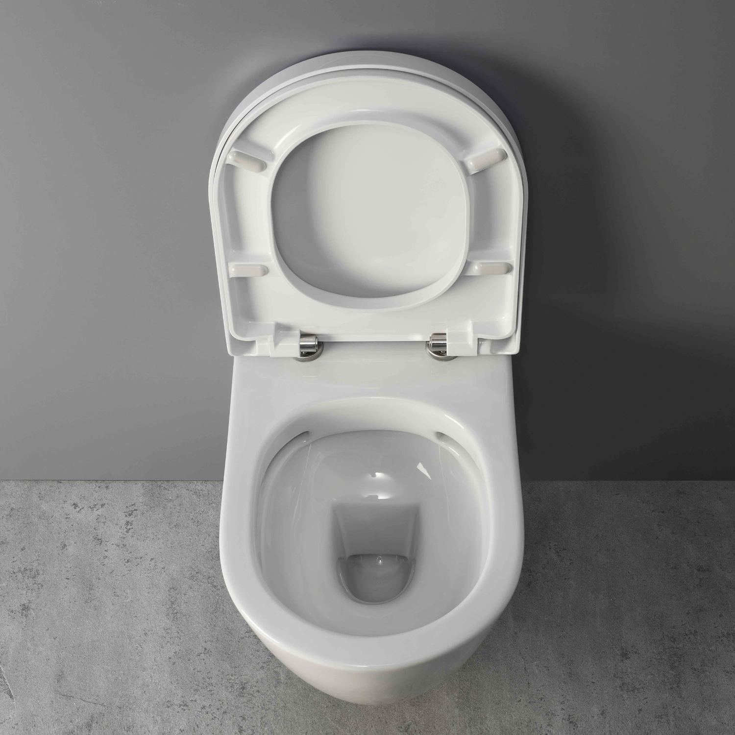 Runder WC-Sitz in Weiß von Kronenbach