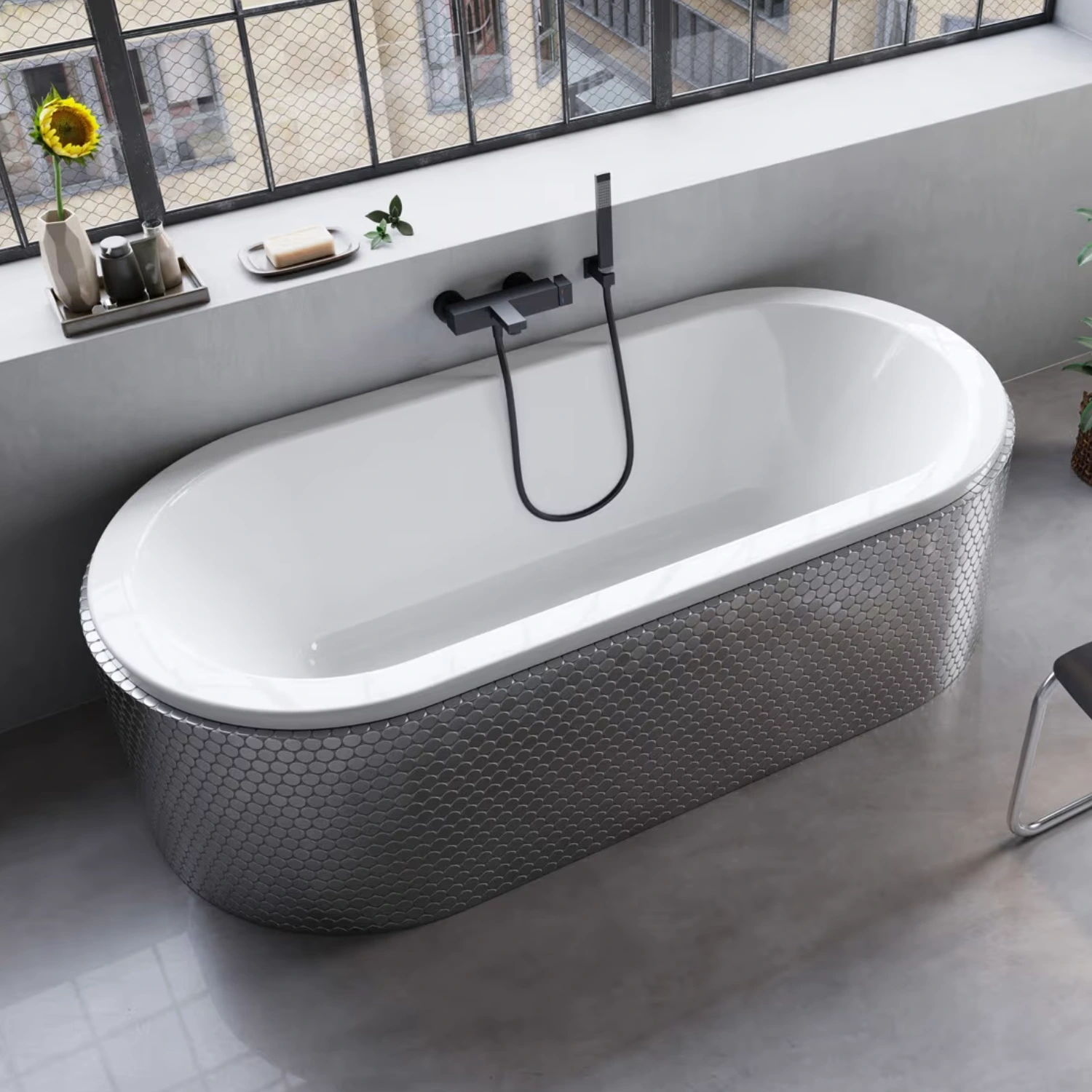 Kronenbach Tube Duo-Badewanne