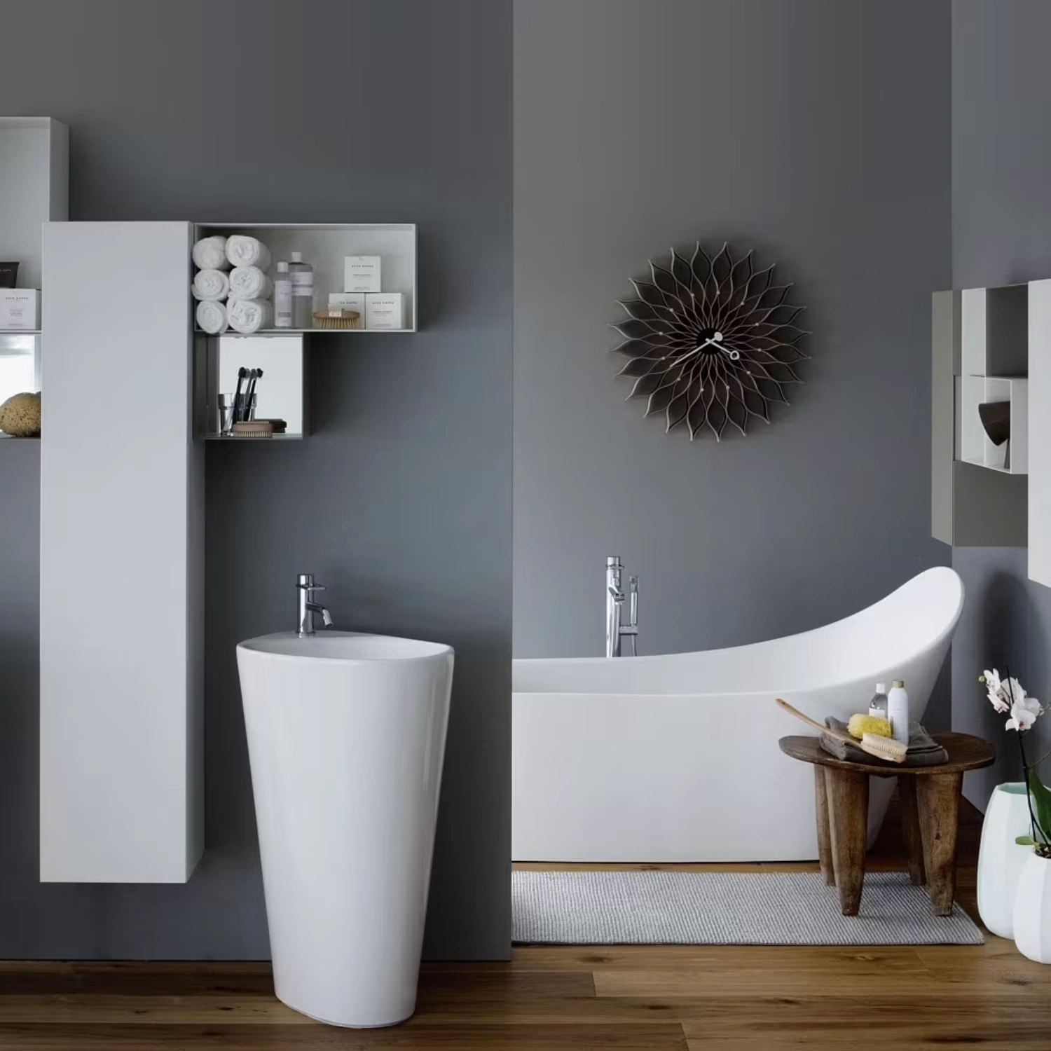 LAUFEN Palomba Collection freistehende Badewanne