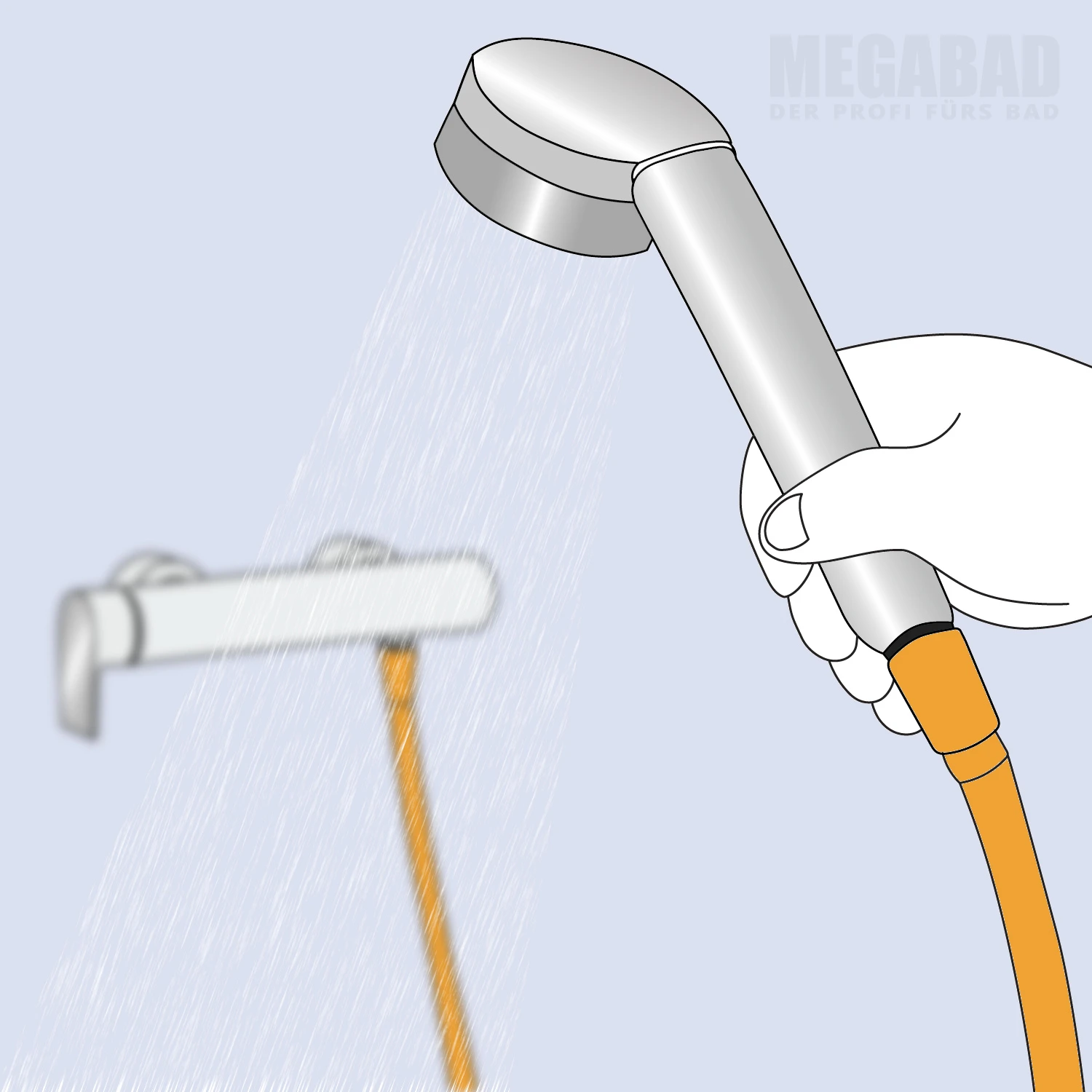 Überprüfung der neuen Verbindung, sodass an keiner der Anschlussstellen Wasser austritt.