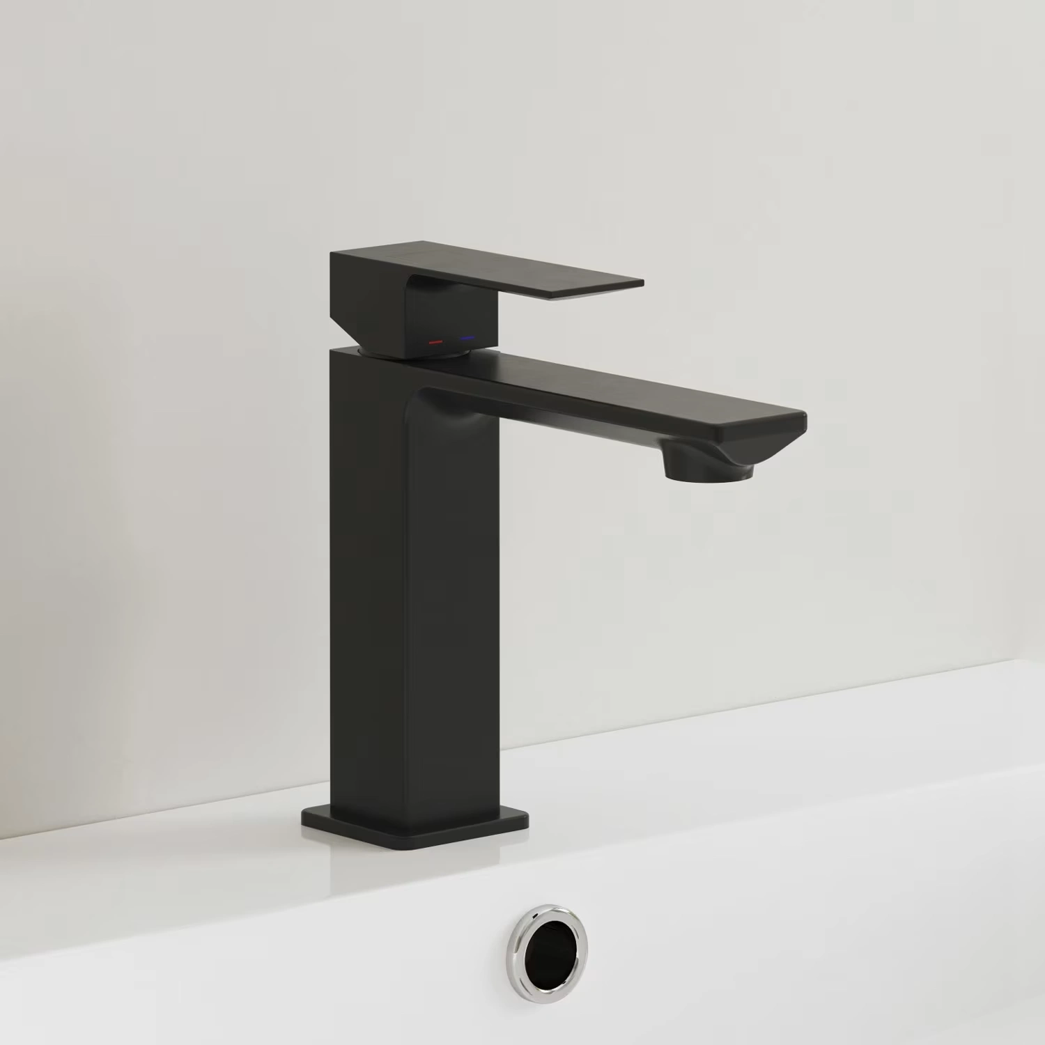 Kronenbach Quara 3.0 Waschtisch-Einhebelmischer in matt black