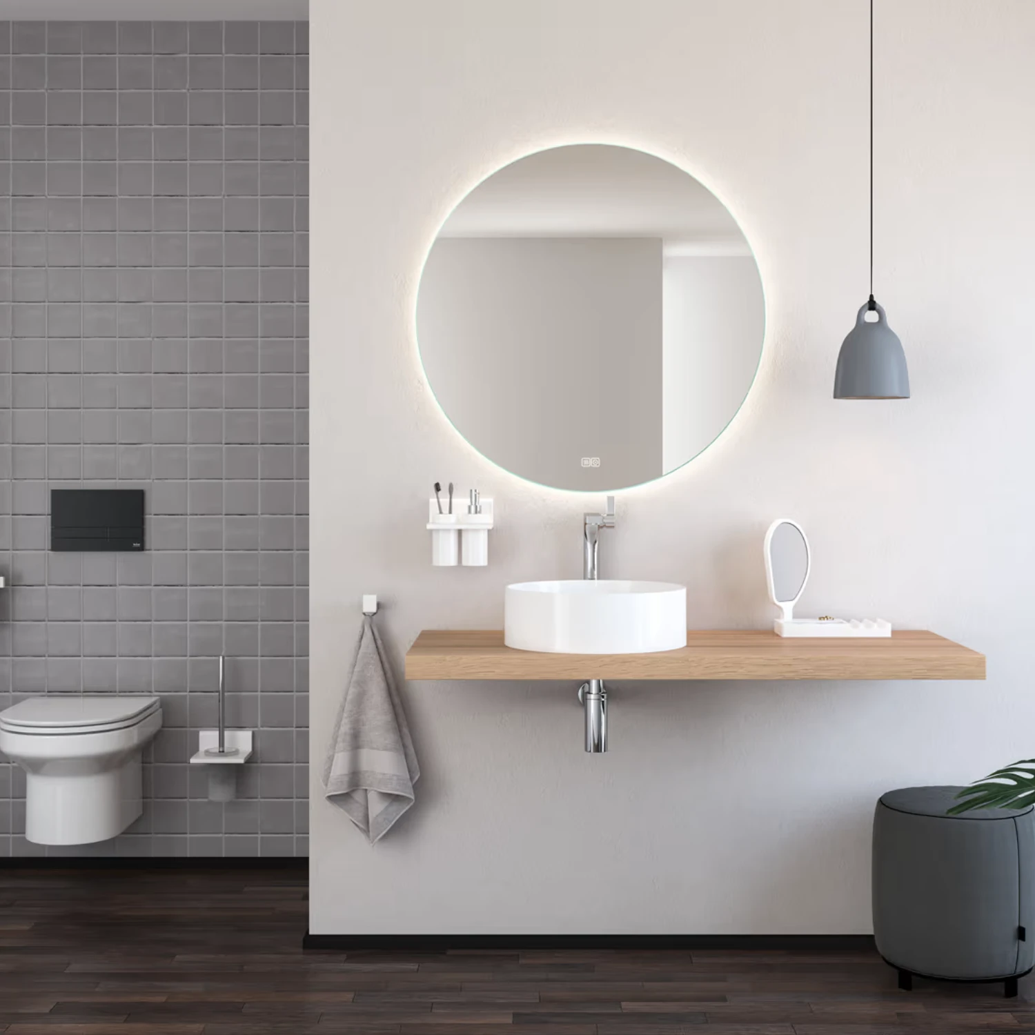 Badezimmer im modernen Stil