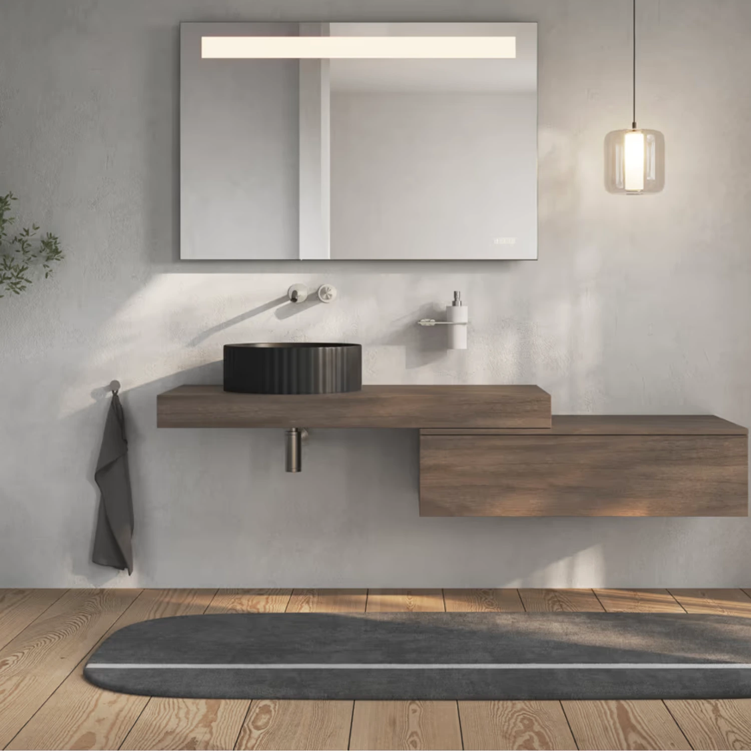 ALLUVION Edelstahl-Designsiphon