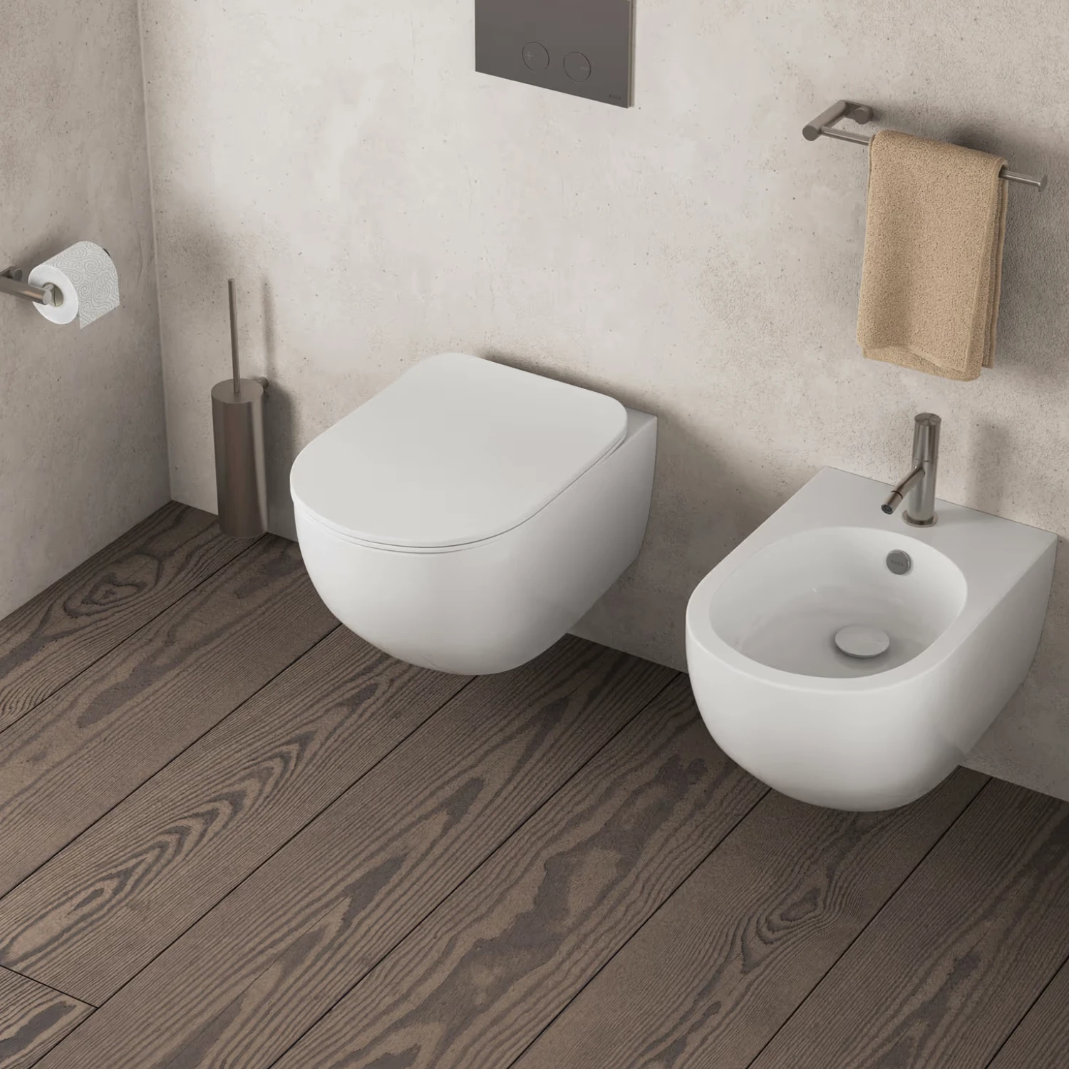 Minimalistischer ALLUVION Hera Handtuchhalter