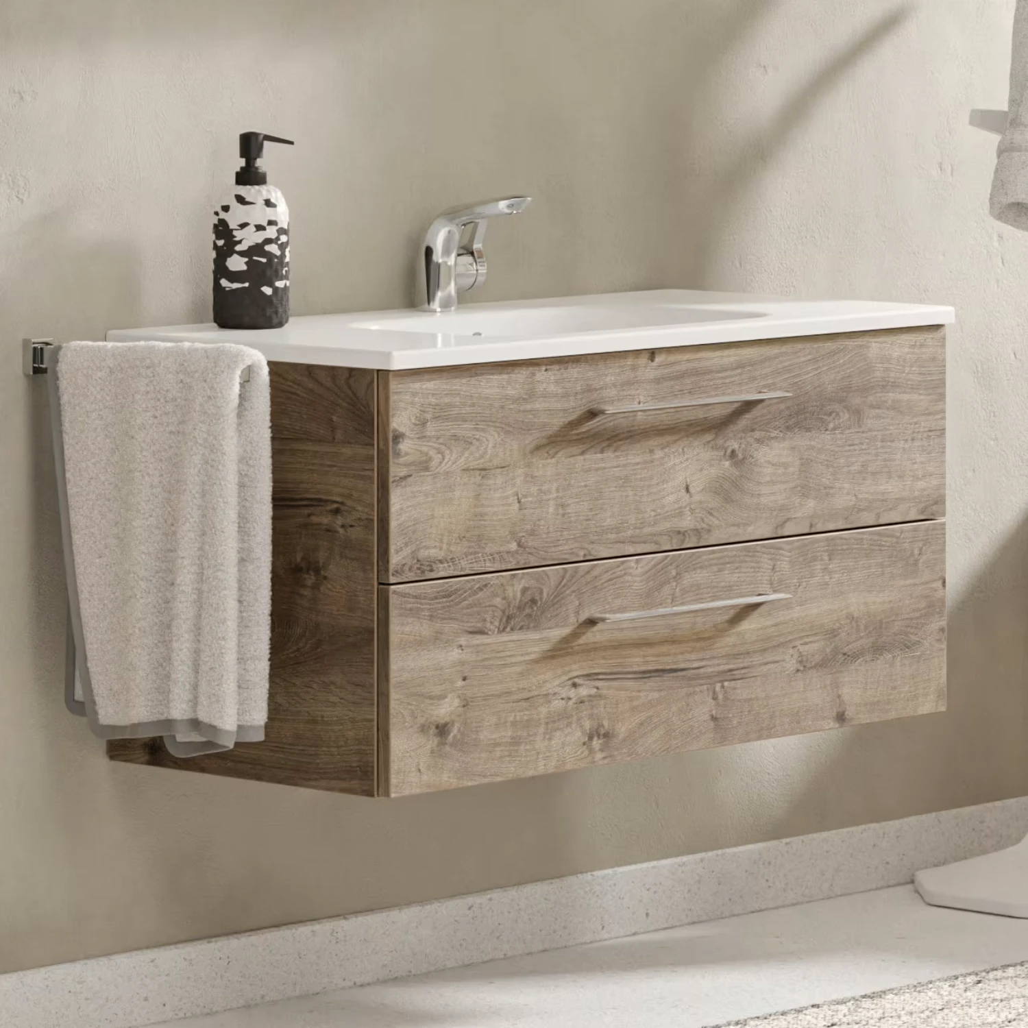 Steinkamp Joy 2.0 Waschtischunterschrank in eiche ribbeck