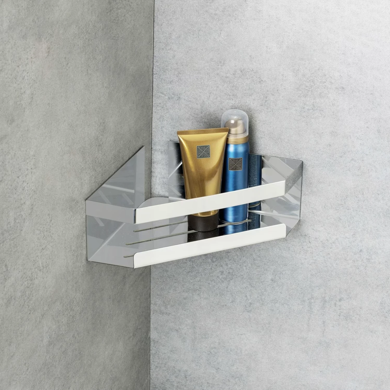 Duschablage zum kleben von der SCHÖNER WOHNEN-Kollektion