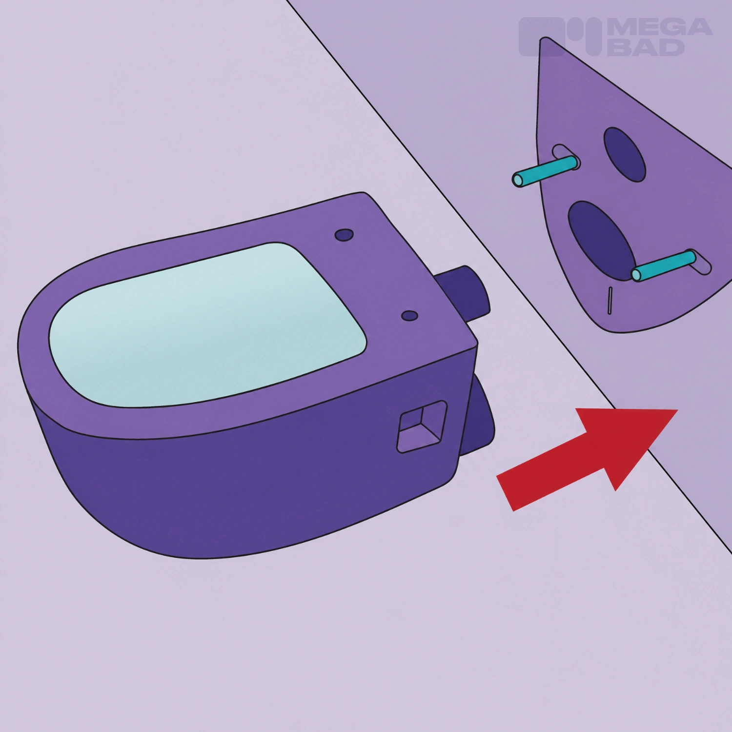 Schritt 7: WC montieren.