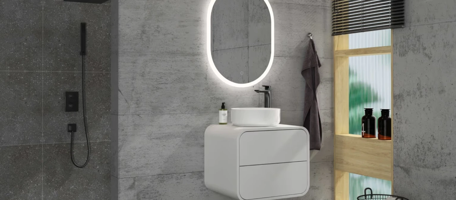 Badezimmer in Steinoptik – Wie natürliche Oberflächen Ihr Bad in eine moderne Ruheoase verwandeln