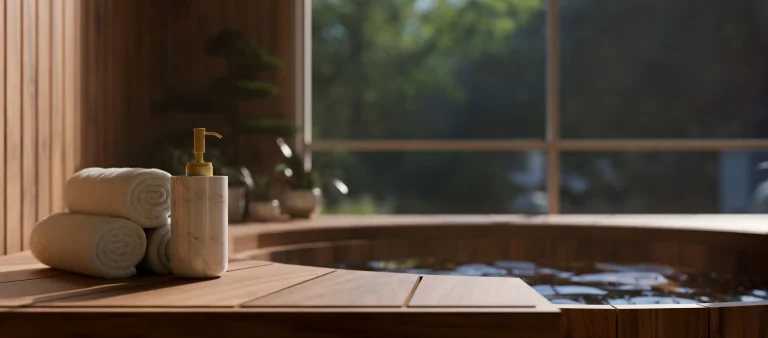 Zen-Baddesign: Die inspirierende Welt des japanischen Badezimmers