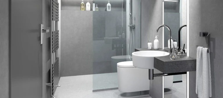 Kleines Bad mit Dusche gestalten: Was Sie wissen und beachten sollten