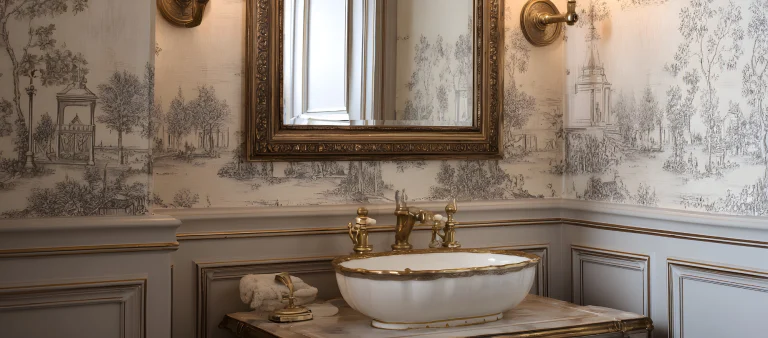 Französisches Badezimmer: Eleganz, Komfort und zeitlose Gestaltung