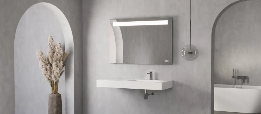 Kalkputz im Badezimmer